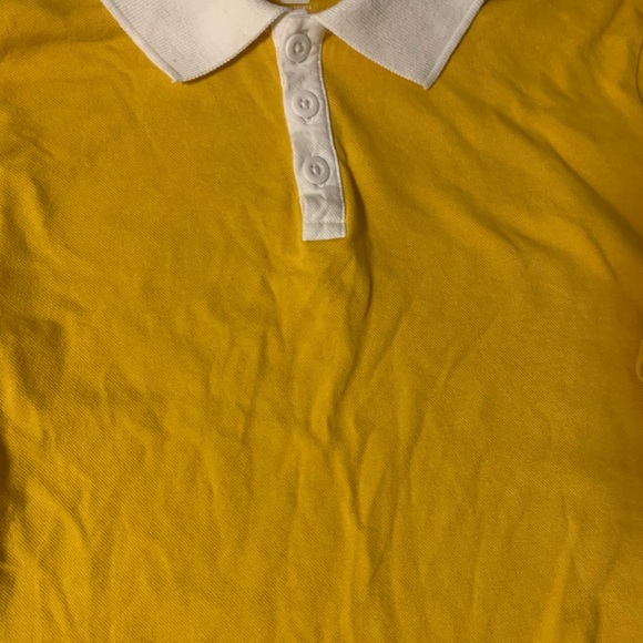 Pacsun Me to We Retro Yellow Crop Top - Picture 3 of 4